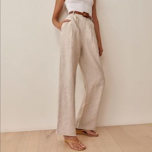 Reformation Linen Trousers